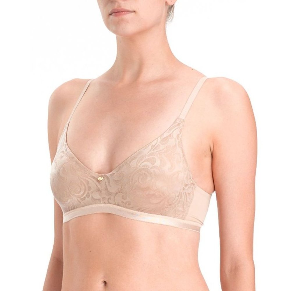 NATORI Covet Convertible Non-Padded Underwire Bra #734131 Beige 32B NEW - Picture 2 of 10